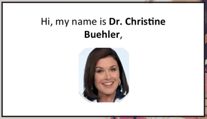 Dr. Christine Buehler